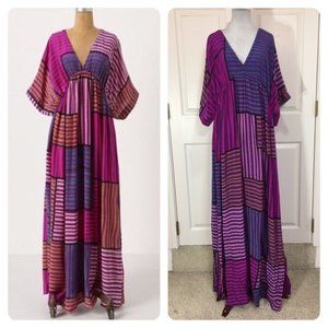 In Search Of Anthropologie Anupamaa Geo Striped Caftan